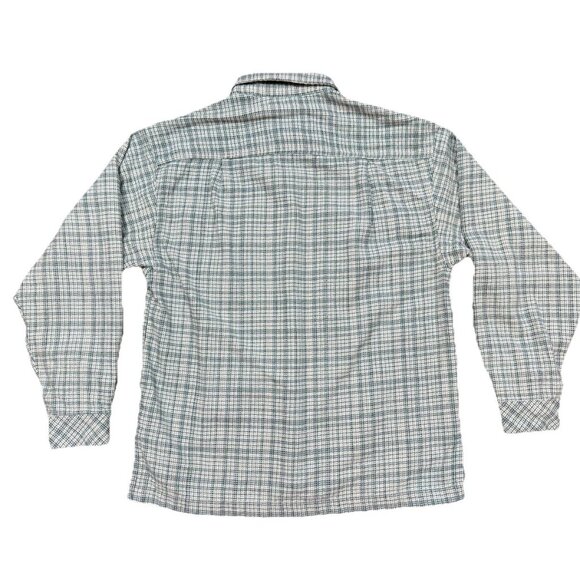 Patagonia Women’s Fjord Flannel Shirt S Organic Cotton Long Sleeve EXCELLENT - Picture 7 of 10